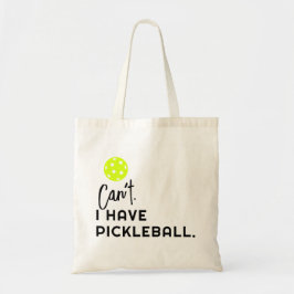 Kan ik geen Pickleball Funny Cute hebben? Tote Bag