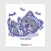 Kan ik Halloween hebben? Sticker (Vel)