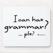 Kan ik Haz Grammar? Muismat (Voorkant)