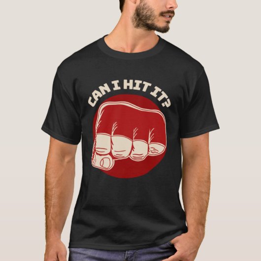 Kan ik het eerste Pun MMA Boxing Jiu Jitsu Wrestli T-shirt (Voorkant)