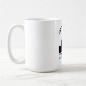 Kan ik het Kamala Harris 2024 T-shirt schoppen Koffiemok (Links)