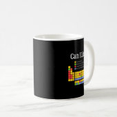 Kan ik het likken Periodic Table Teacher Student B Koffiemok (Voorkant rechts)
