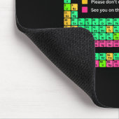 Kan ik het likken Periodic Table Teacher Student K Muismat (Hoek)