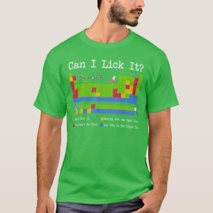 Kan ik het oplikken Funny Periodiek Systeem Wetens T-shirt