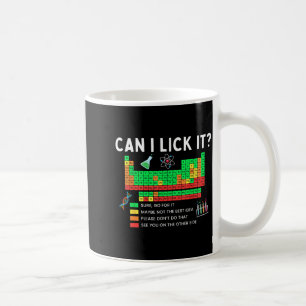Kan ik het periodiek systeemkaart wetenschapsleraa koffiemok