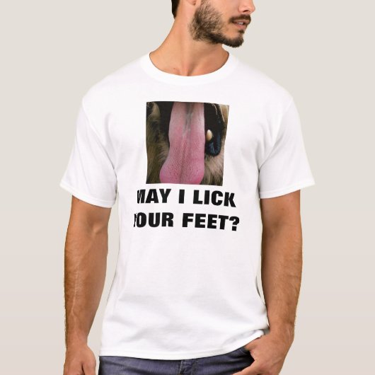 KAN IK JE FEET KLIKKEN? T-SHIRT (Voorkant)
