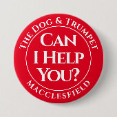 Kan ik je helpen? Badge Button (Voorkant)