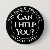 Kan ik je helpen? Badge Button (Voorkant)