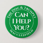 Kan ik je helpen? Badge Button (Voorkant)