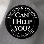 Kan ik je helpen? Badge Button