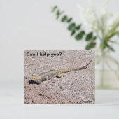 Kan ik je helpen? briefkaart (Staand voorkant)