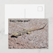 Kan ik je helpen? briefkaart (Voorkant / Achterkant)