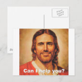 Kan ik je helpen? briefkaart (Voorkant / Achterkant)