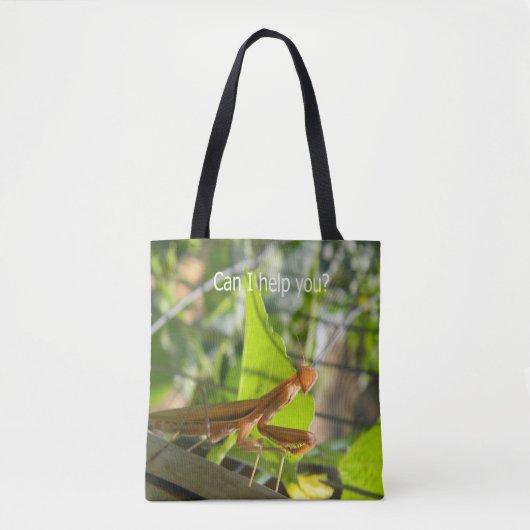 Kan ik je helpen?.. tote bag (Voorkant)