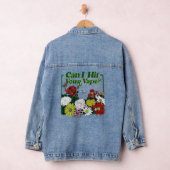Kan ik je Vape Flower T Shirt raken? Denim Jacket (Hangar)