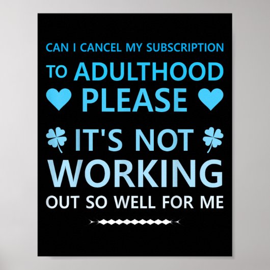 Kan ik mijn abonnement zo goed opzeggen f poster (Voorkant)