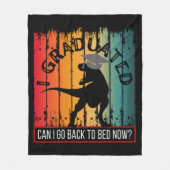 kan ik nu naar bed gaan ? fleece deken (Voorkant)