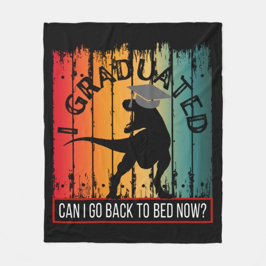 kan ik nu naar bed gaan ? fleece deken (Voorkant)