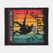 kan ik nu naar bed gaan ? fleece deken (Voorkant (Horizontaal))