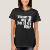 kan ik nu naar bed gaan ? T-shirt (Voorkant)