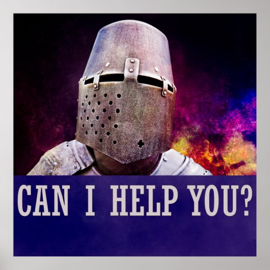 Kan ik u helpen? poster (Voorkant)