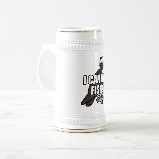 Kan ik vis hebben? bierpul (Voorkant links)