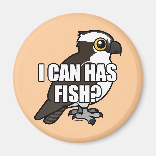 Kan ik vis hebben? magneet (Voorkant)