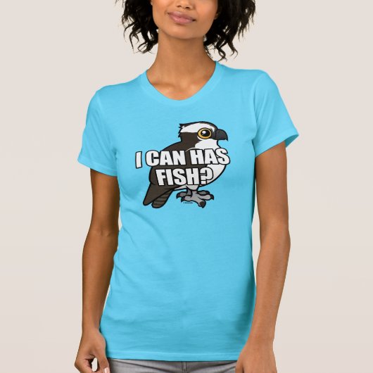 Kan ik vis hebben? t-shirt (Voorkant)