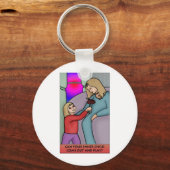 Kan je binnenste kind uitkomen en spelen? sleutelhanger (Voorkant)