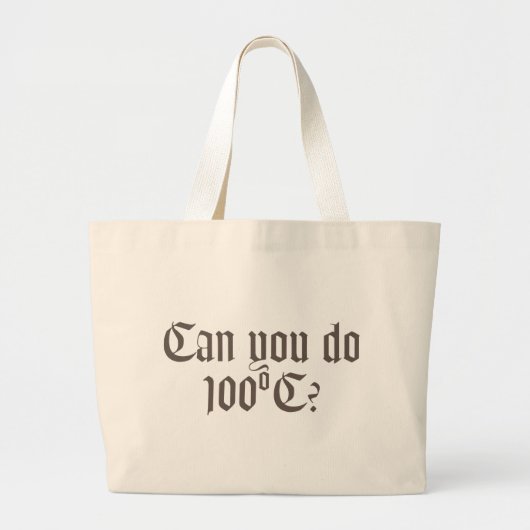 Kan je de 100ºC Tote Bag 3 (Voorkant)