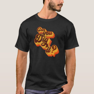 Kan je de  Retro 70s dig? T-shirt