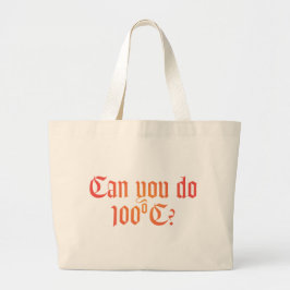 Kan je de Tote Bag van 100ºC aan 1