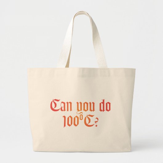 Kan je de Tote Bag van 100ºC aan 1 (Voorkant)