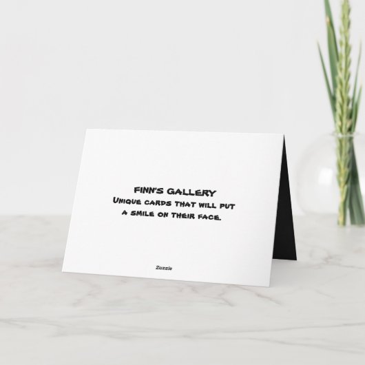 KAN JE - DENKEN AAN JE KAART (Achterkant)