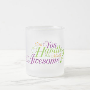 Kan je dit Geweldige aanpakken? Matglas Koffiemok