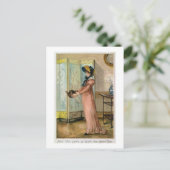 Kan je een beetje te gelukkig zijn, Victoriaans ch Briefkaart (Staand voorkant)