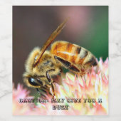 KAN JE EEN OPPEP GEVEN WIJN ETIKET (Enkel label)