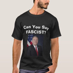 Kan je fascist zeggen? T-shirt