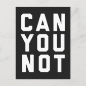 Kan je geen grappige offerte maken? briefkaart (Voorkant)