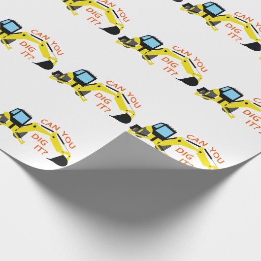 Kan je het dig maken? cadeaupapier (Hoek)