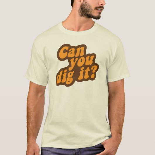 Kan je het dig maken? t-shirt (Voorkant)