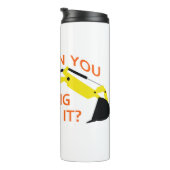 Kan je het dig maken? thermosbeker (Geroteerd rechts)