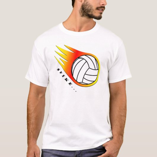 Kan je het dig maken? Volleyball T-shirt (Voorkant)