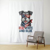 Kan je hond even patriottisch zijn als jij wandkleed (In situ)