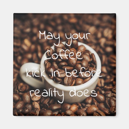 Kan je koffie inchecken voordat de realiteit het d magneet (Voorkant)