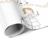 Kan je me horen? cadeaupapier (Rol Hoek)