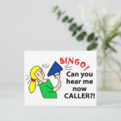 Kan je me nu bingo beller horen? briefkaart (Staand voorkant)