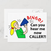 Kan je me nu bingo beller horen? briefkaart (Voorkant / Achterkant)