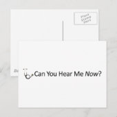 Kan je me nu horen? briefkaart (Voorkant / Achterkant)