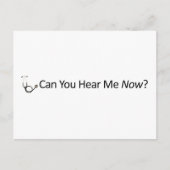Kan je me nu horen? briefkaart (Voorkant)